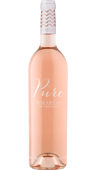 Bottle of Mirabeau Pure Provence Rose 2023 wine 750 ml