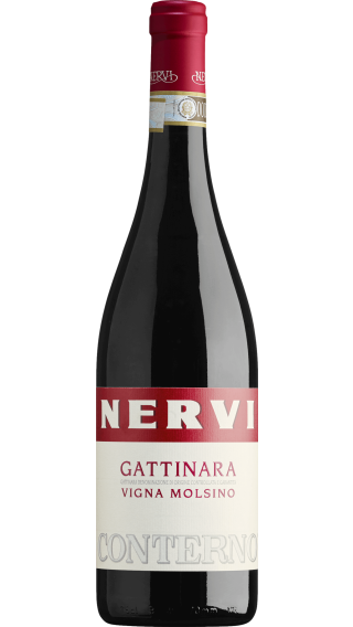 Bottle of Nervi Conterno Gattinara Vigna Molsino 2014 wine 750 ml