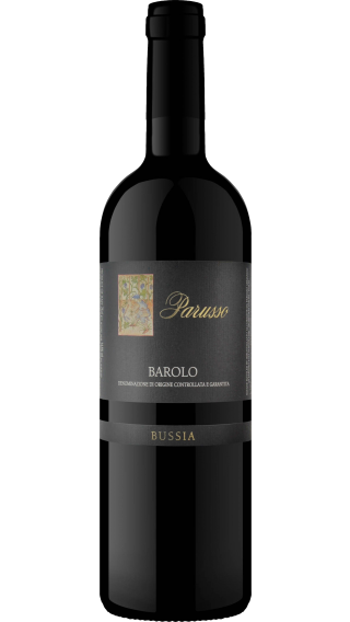 Bottle of Parusso Barolo Bussia 2018 wine 750 ml