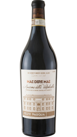 Bottle of Pasqua Mai Dire Mai Amarone della Valpolicella 2013 wine 750 ml