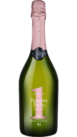 Bottle of Sieur d'Arques Premiere Bulle Rose Cremant  wine 750 ml