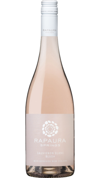 Bottle of Rapaura Springs Sauvignon Blanc Blush 2022 wine 750 ml