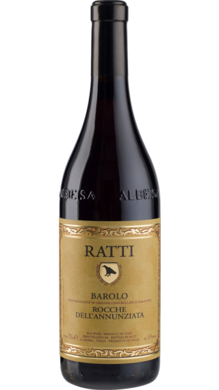 Bottle of Renato Ratti Barolo Rocche dell'Annunziata 2018 wine 750 ml