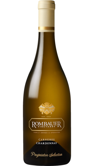 Bottle of Rombauer Vineyards Proprietor Selection Chardonnay 2021 wine 750 ml