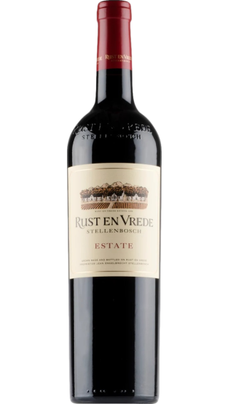 Bottle of Rust en Vrede Estate Red 2018 wine 750 ml