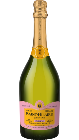 Bottle of Saint Hilaire Cremant de Limoux Rose  wine 750 ml