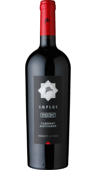 Bottle of Santa Ema Amplus Cabernet Sauvignon 2021 wine 750 ml