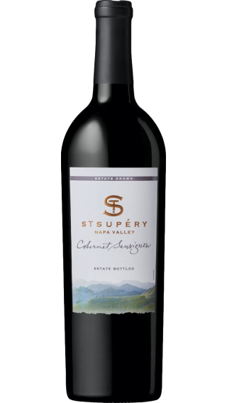 Bottle of St. Supery Cabernet Sauvignon 2018 wine 750 ml