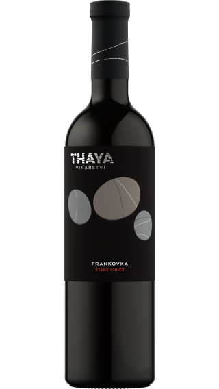 Bottle of Thaya Frankovka Stare Vinice 2022 wine 750 ml