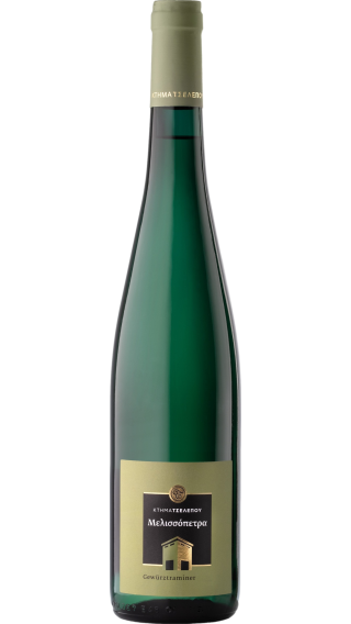 Bottle of Tselepos Melissopetra Gewurztraminer 2021 wine 750 ml