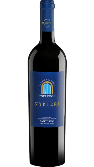 Bottle of Tselepos Nychteri 2022 wine 750 ml