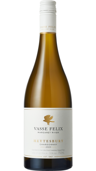 Bottle of Vasse Felix Heytesbury Chardonnay 2020 wine 750 ml