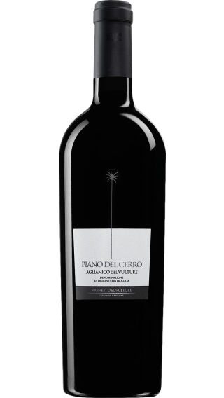 Bottle of Vigneti del Vulture Piano del Cerro Aglianico 2019 wine 750 ml