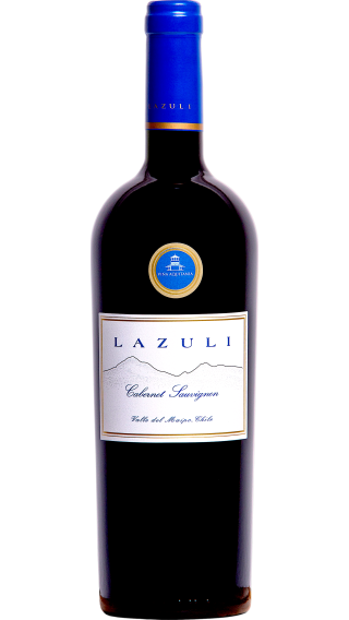 Bottle of Vina Aquitania Lazuli Cabernet Sauvignon 2019 wine 750 ml