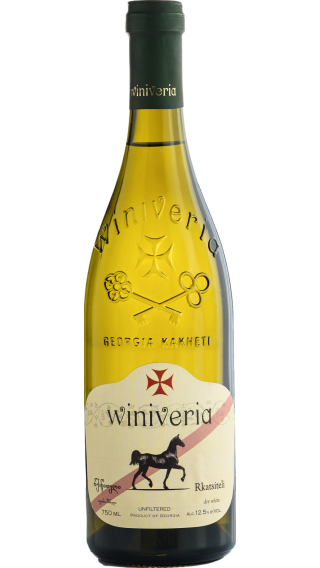 Bottle of Winiveria Rkatsiteli 2020 wine 750 ml