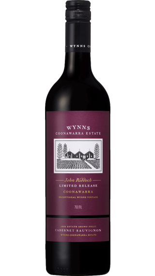 Bottle of Wynns Coonawarra Estate John Riddoch Cabernet Sauvignon 2016 wine 750 ml