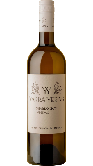 Bottle of Yarra Yering Chardonnay 2021 wine 750 ml