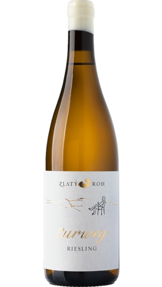 Bottle of Zlaty Roh Riesling 2020 wine 750 ml