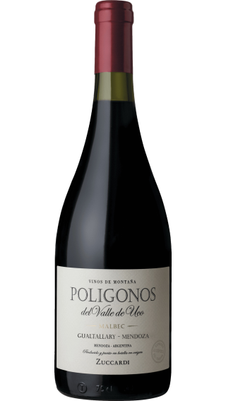 Bottle of Zuccardi Poligonos Gualtallary Malbec 2022 wine 750 ml