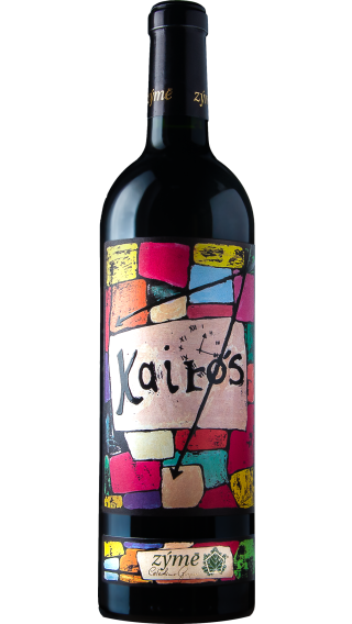 Bottle of Zyme Kairos 2017 wine 750 ml