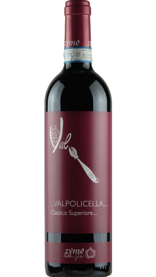 Bottle of Zyme Valpolicella Superiore 2019 wine 750 ml