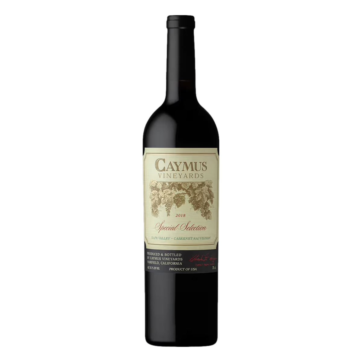 Caymus Special Selection Cabernet Sauvignon 2018 8Wines EU UK