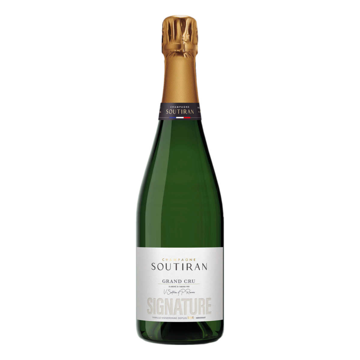 Patrick Soutiran Champagne BrutGrand Cru Wine - Champagne Soutiran