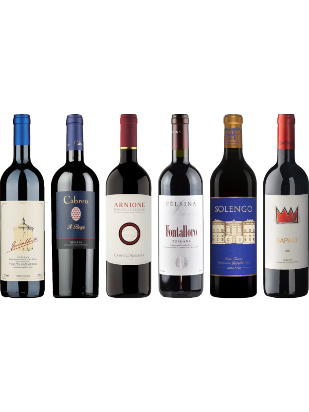 Super Tuscan Tasting Case