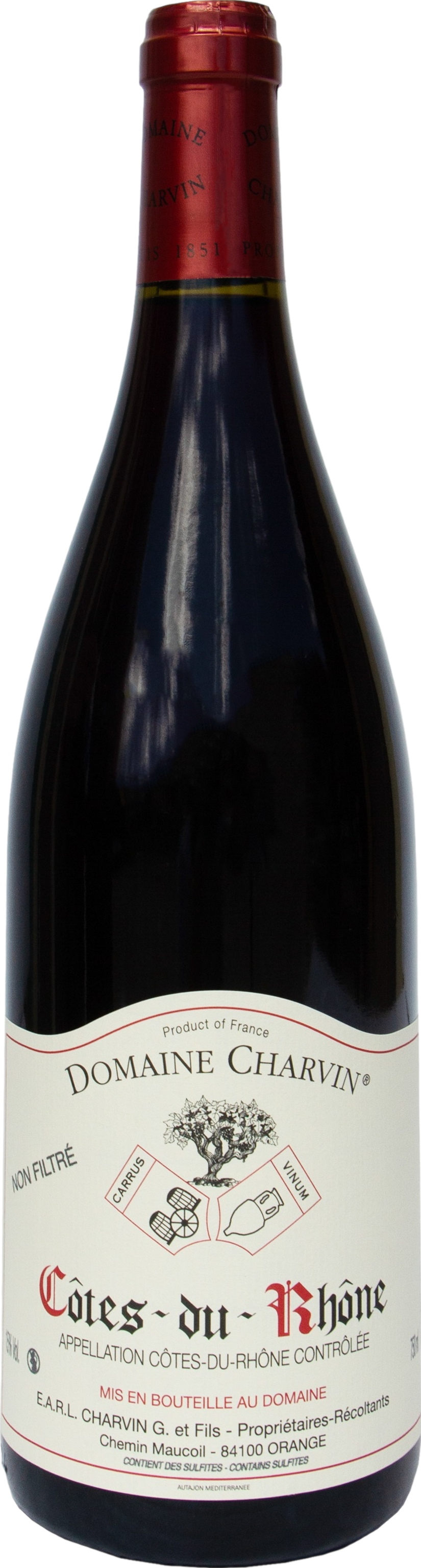 Image of Domaine Charvin Cotes du Rhone 2022