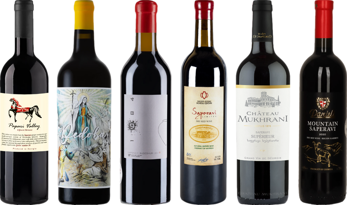 Georgian Saperavi Premium Tasting Case