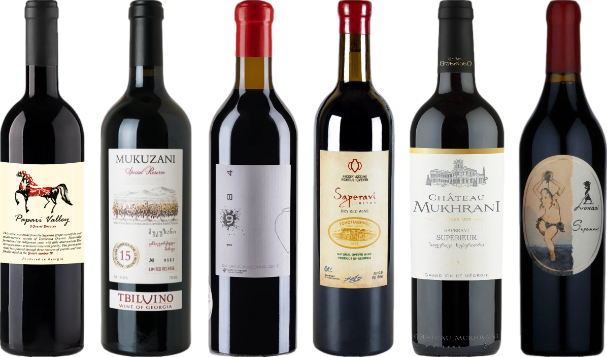 Georgian Saperavi Premium Tasting Case