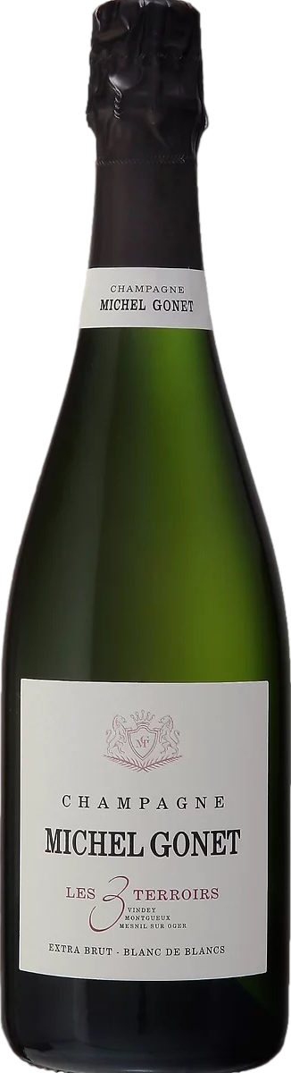 Champagne Michel Gonet Les 3 Terroirs Blanc de Blancs Extra Brut 2019