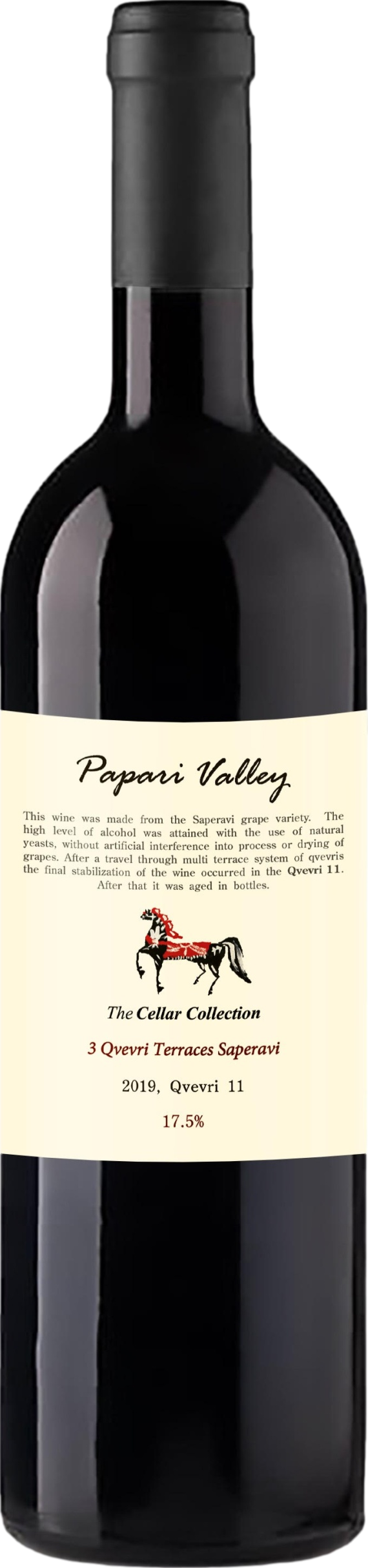 Papari Valley Cellar Collection Saperavi 2019