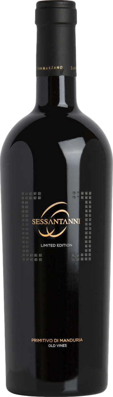 San Marzano 60 Sessantanni Limited Edition Old Vines Primitivo di Manduria 2020 (75cl)