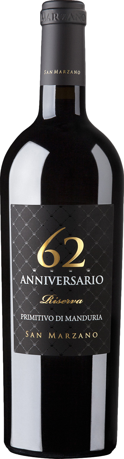 Image of San Marzano 62 Anniversario Primitivo di Manduria Riserva 2018