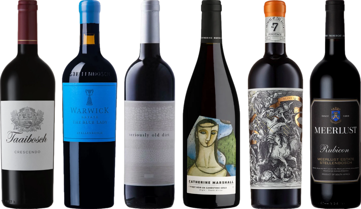 South African Premium Red Wine Tasting Case