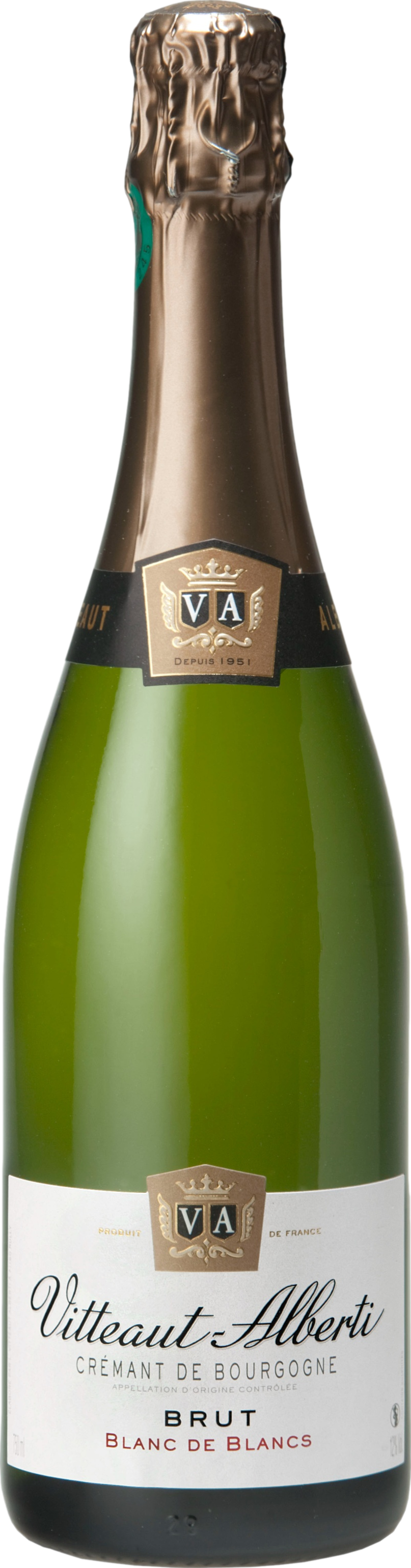 Image of Vitteaut-Alberti Cremant de Bourgogne Blanc de Blancs Brut