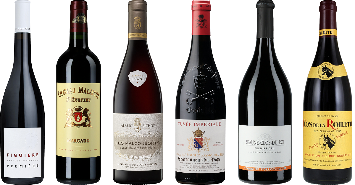 French Red Wine from Every Region in 2024